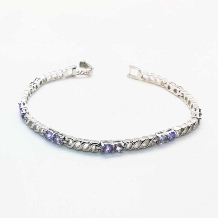 Bracciale Tanzanite Argento 925 cod.1091