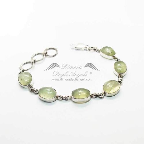 Bracciale Prehnite in Argento 1728