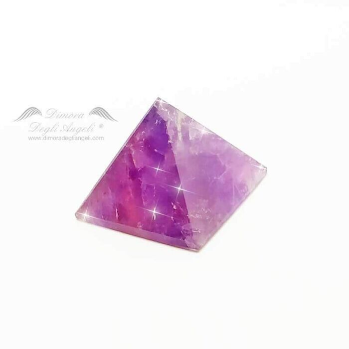 Ametista Piramide Levigata Pietra Naturale 2053
