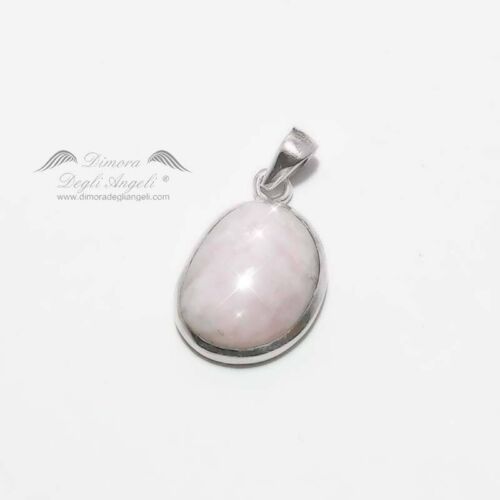 Ciondolo con Kunzite Rosa in Argento 2242