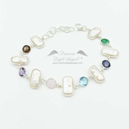 Bracciale con pietre colorate 2603