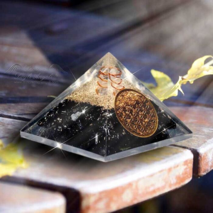 Piramide Tormalina Nera Orgonite 2627