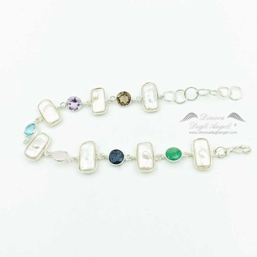 Bracciale con perle in argento 2683