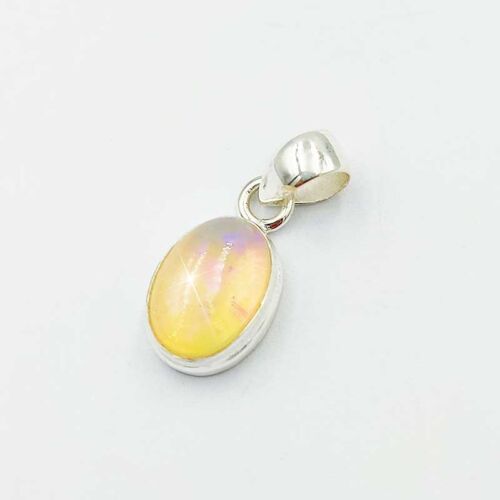 Opale Vero Ciondolo Argento 2821