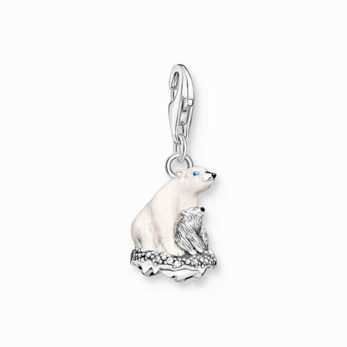 Charm Orso Polare Argento 3055