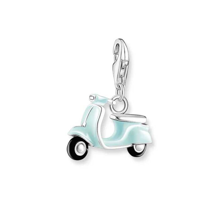 Charm Scooter Turchese Argento 3056