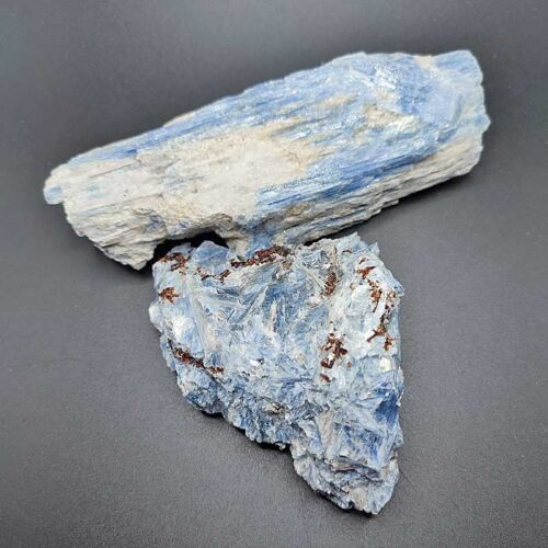 Coppia Minerali di Cianite Azzurra 3143